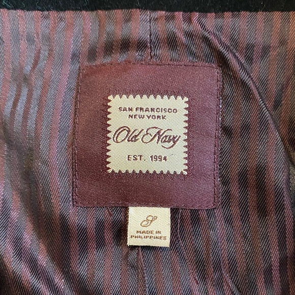 Vintage Y2K Gothic Blazer Jacket with Lace Edged Victorian Sleeves - Picture 8 of 10